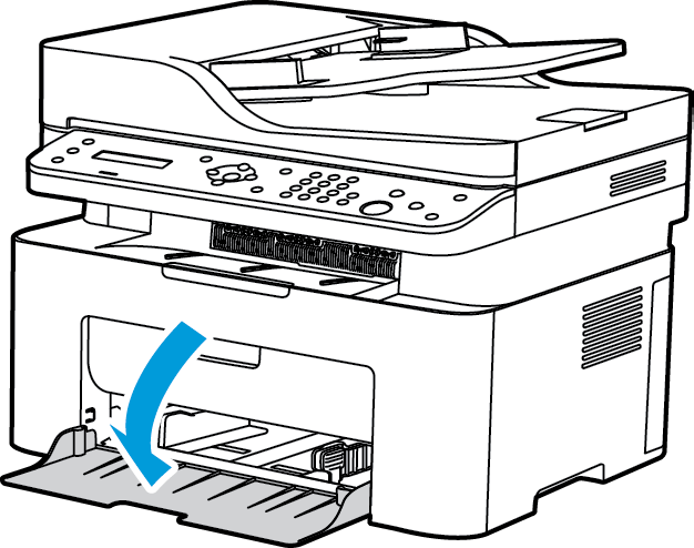 Τοποθέτηση χαρτιού Τοποθέτηση χαρτιού Ο ίσκος 1 είναι βασικός εξοπλισμός στο μηχάνημά σας. Στο δίσκο μπορούν να χρησιμοποιηθούν διάφορα μεγέθη και είδη μέσων εκτύπωσης.