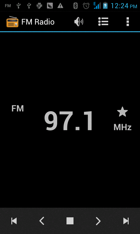 3.11 Radio (Ραδιόφωνο) Συνδέστε ακουστικά πριν χρησιμοποιήσετε το ραδιόφωνο. Channel list (Λίστα σταθμών): Απεικονίζεται η λίστα των ραδιοφωνικών σταθμών FM.