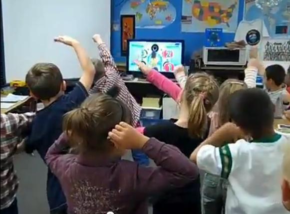 Εικόνα 20 - To MS Kinect στο σχολείο Διαδραστικές Παρουσιάσεις Οι παρουσιάσεις, τώρα, μπορούν να γίνουν πιο