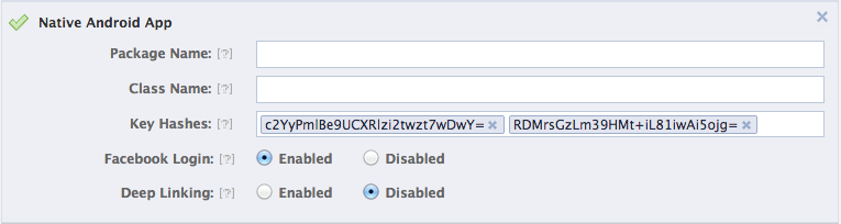 3.4 Δημιουργία Hash Key για την εφαρμογή Θα πρέπει να συσχετίσουμε τα κλειδιά του android (hash keys) με την εφαρμογή μας στο facebook.