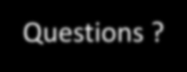 Questions?