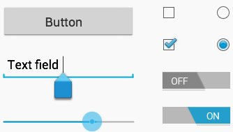 Input controls are the interactive components in your app's user interface.