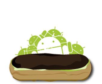 Εικόνα 7: Android Éclair Τον Οκτώμβριο του 2009 έκανε την εμφάνιση του το Android Éclair με αλλαγή Level στο 2.