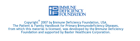 INTERNATIONAL PATIENT ORGANISATION FOR PRIMARY IMMUNODEFICIENCIES www.ipopi.org info@ipopi.