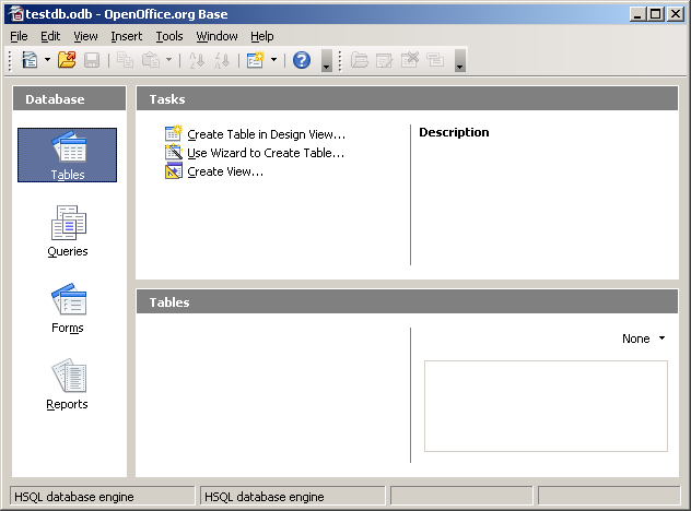 Σουίτα OpenOffice Base (βάση δεδομένων) Ολοκληρωμένο πρόγραμμα βάσης δεδομένων Διαβάζει / αποθηκεύει αρχεία σε πολλαπλές μορφές, συμπεριλαμβανομένου της