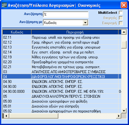 ΛΕΙΤΟΥΡΓΙΑ Υπενθυμίζουμε ότι σε κάθε εκτύπωση υπάρχει μια εκτυπωτική φόρμα προκαθορισμένη από την Data Communication, την οποία μπορείτε να ενεργοποιήσετε αυτούσια.