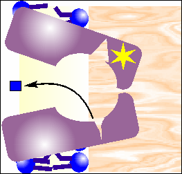 Κατά τη διάρκεια του κύκλου της µεταφοράς συνδέεται µε το εσωκυτταρικό Na + φωσφορυλιώνεται η ATPάση
