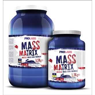 MASS MATRIX 1,3/3,5kg Κωδικός προϊόντος: PL-MMX300/350 Προτεινόμενη Λ. Τιμή: 33,00 /77,00 Διαθέσιμες γεύσεις: Σοκολάτα (3,5Kg) ή Βανίλια Το MASS MATRIX είναι διατροφικό συμπλήρωμα για αθλητές.