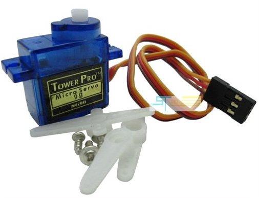 3.11 Μοτέρ(servo) Χρησιμοποιήσαμε ένα Μοτέρ της TowerPro Micro Servo sg 5010 mini για την προσομοίωση της επιτυχής πρόσβασης του χρήστη με συνέπεια την περιστροφή του μοτέρ και το σήκωμα της μπάρας