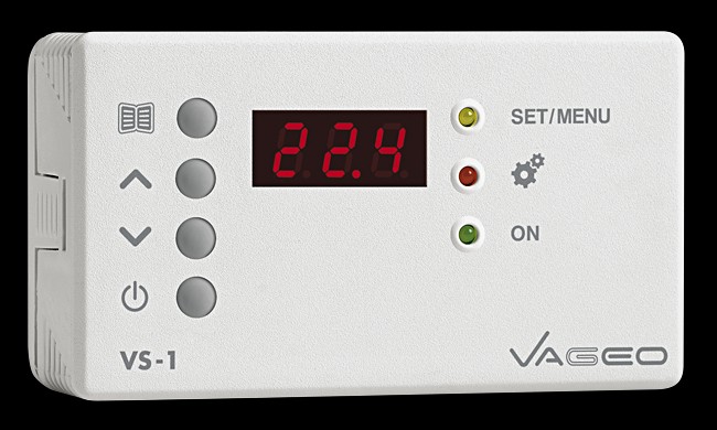 Κωδικός Ψηφιακό Θερμόμετρο & Υδροστάτης (Ελεγκτής) για Πολλαπλές Εφαρμογές Θέρμανσης ή Ψύξης VS-1 25(1) 60,00 Γενικά Χαρακτηριστικά : Κατάλληλο για επιτήρηση και έλεγχο θερμοκρασίας σε δεκάδες