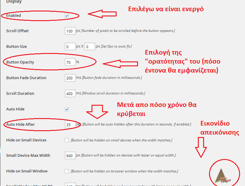 Εικόνα 5.64: Ρυθμίσεις Πρόσθετου 5.