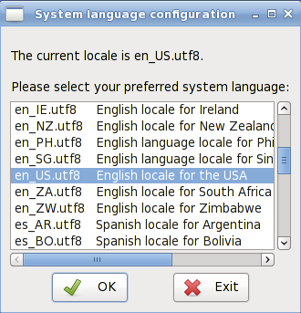 Γλώσσα Συστήματος Αυτό το εργαλείο θα ρυθμίσει τη γλώσσα του συστήματός σας.