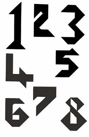 Εικόνα 7. Αριθμοί και σχήματα με το tangram 2.4.