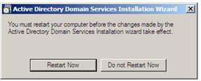 Εικόνα 6.1.18: Όλες οι επιλογές πριν την εγκατάσταση Στη συνέχεια ο Wizard ολοκληρώνει την εγκατάσταση και κάνουμε επανεκκίνηση τον διακομιστή μας. (Help Microsoft Windows Server 2008) Εικόνα 6.1.19: Ολοκλήρωση εγκατάστασης και επανεκκίνηση 6.