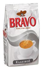 ΕΛΛΗΝΙΚΟΣ Ελληνικός καφές BRAVO 6x1Kg Με ιστορία 85 χρόνων, ο ελληνικός καφές Bravo εξασφαλίζει παραδοσιακό αρωματικό ελληνικό καφέ με γεμάτη γεύση και καϊμάκι όλο μεράκι.