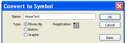 Δημιουργήστε ένα κουμπί, δώστε του όνομα «MyButton» και αναθέστε του την ενέργεια «geturl("http://www.adobe.com", "_blank");», η οποία θα ανοίξει την ιστοσελίδα «adobe.
