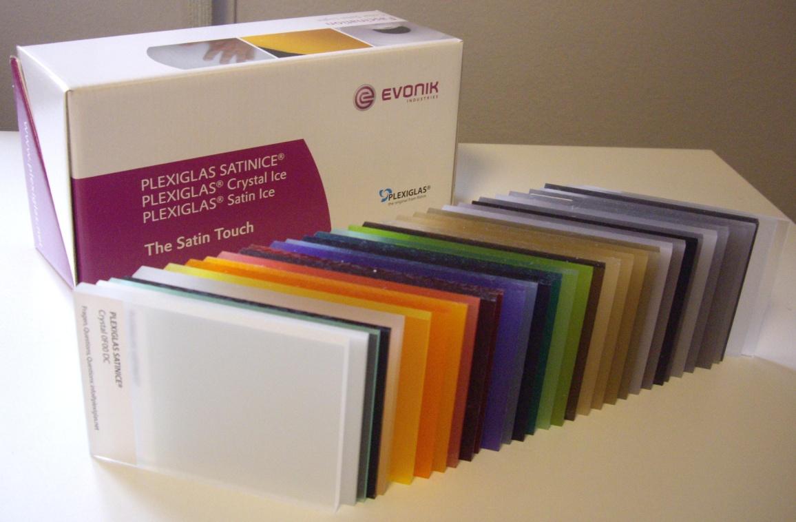 PLEXIGLAS SATINICE DC Color Χυτά Σατινέ Ακρυλικά Φύλλα Έγχρωμα Διπλής Όψης kg/² /² 3 3,57 52,35 324,01 4 4,76 66,60 412,28 5 5,95 79,26 490,81 6 7,14 95,11 588,97 8 9,52 126,82 785,29 10