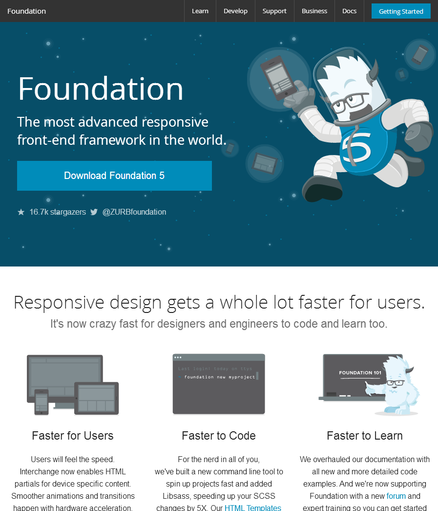 Zurb Foundation http://foundation.zurb.
