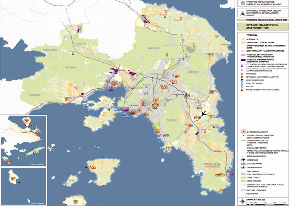 1.1.1.2 Πεξηβάιινλ θαη Πνηόηεηα Εσήο Ο ξόινο ηνπ Γήκνπ Κπζήξσλ ζην επξύηεξν Υσξνηαμηθό Πιαίζην Οη ρσξνηαμηθέο θαη αλαπηπμηαθέο επηινγέο γηα ην Αήκν Κπζήξσλ, πξνθχπηνπλ κέζα απφ κηα ζεηξά πξνβιέςεσλ