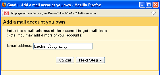 GMAIL Με ηεκ οπενεζία δηθηοαθμύ ειεθηνμκηθμύ ηαποδνμμείμ Gmail έπεηε ηεκ δοκαηόηεηα κα πνμζζέζεηε μέπνη 5 POP3 ειεθηνμκηθά ηαποδνμμεία θαη παναιαμβάκεηε ηα ειεθηνμκηθά ζαξ μεκύμαηα ζε έκα ιμγανηαζμό