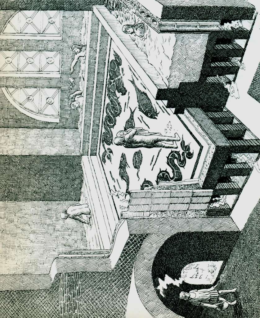 Οικοδομήματα ΛΟΥΤΡΩΝ: THERMAE - BALNEA Praefurnium Tubuli