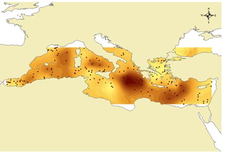 νερού σε m. Χάρτης 5.