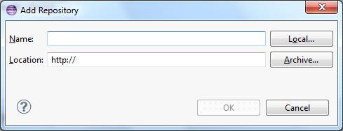 o Πιεθηξνινγνχκε γηα φλνκα, ην «ADT Plugin» θαη ζην πεδίν «Γηεχζπλζε» (Location) πιεθηξνινγνχκε https://dl-ssl.google.com/android/eclipse/ Καη παηάκε ΟΚ. o Έπεηηα παηάκε ην Next.