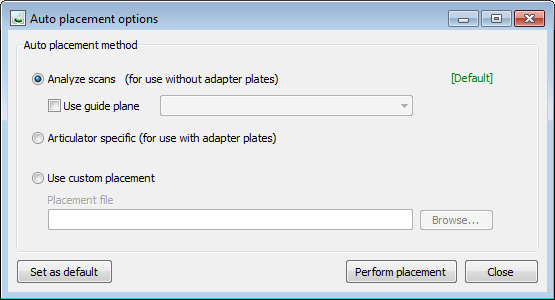 Printed Documentation Θα χρειαστεί να κάνετε κλικ στο κουμπί Πλοήγηση και να επιλέξετε το αρχείο σας τοποθέτησης που θα χρησιμοποιήσετε.