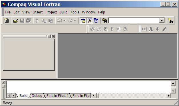 Εισαγωγή στη Χρήση της Εφαρµογής Compaq Visual Fortran & του Microsoft Developer Studio Το κείµενο που ακολουθεί είναι ένας σύντοµος οδηγός στο περιβάλλον προγραµµατισµού της γλώσσας Fortran, για τις