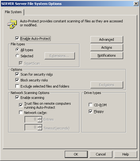 Εικόνα 79 Symantec Antivirus Corporate
