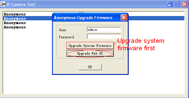 πραγματοποιήσετε ενημέρωση firmware. ΣΗΜΕΙΩΣΗ: Αν κατεβάσετε το firmware, ελέγξτε αν τα bytes των δύο αρχείων.bin είναι ακριβώς ίδια με αυτά που αναφέρονται στο αρχείο readme.