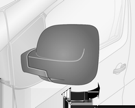 Εξωτερικοί καθρέπτες Σφαιρικό σχήμα Ο κυρτός εξωτερικός καθρέπτης διαθέτει μια ασφαιρική περιοχή και μειώνει τα "τυφλά" σημεία.
