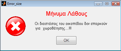 φπνπ ν παξαπάλσ έιεγρνο δείμεη θάηη άιιν εκθαλίδεηαη ην κήλπκα ιάζνπο πνπ θαίλεηαη ζην ρήκα 4.19. ρήκα 4.19 Μήλπκα ιαλζαζκέλεο εηήζηαο παξαγσγήο ελέξγεηαο.