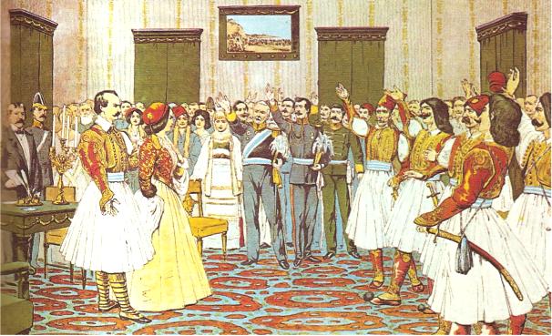 Κεφάλαιο 3 Επαναστατικά κινήματα στη Μακεδονία και την Κρήτη Μετά τη συγκρότηση του ελληνικού κράτους, στις περιοχές που έμειναν έξω από τα σύνορά του συνεχίστηκαν τα επαναστατικά κινήματα, με σκοπό