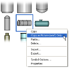 εικόνα κι επιλέγουμε Copy as Picture (wmf) only.