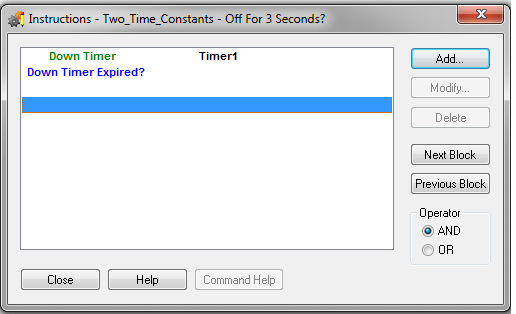 Block Off for 3 seconds? Εικόνα 71 Off for 3 seconds?