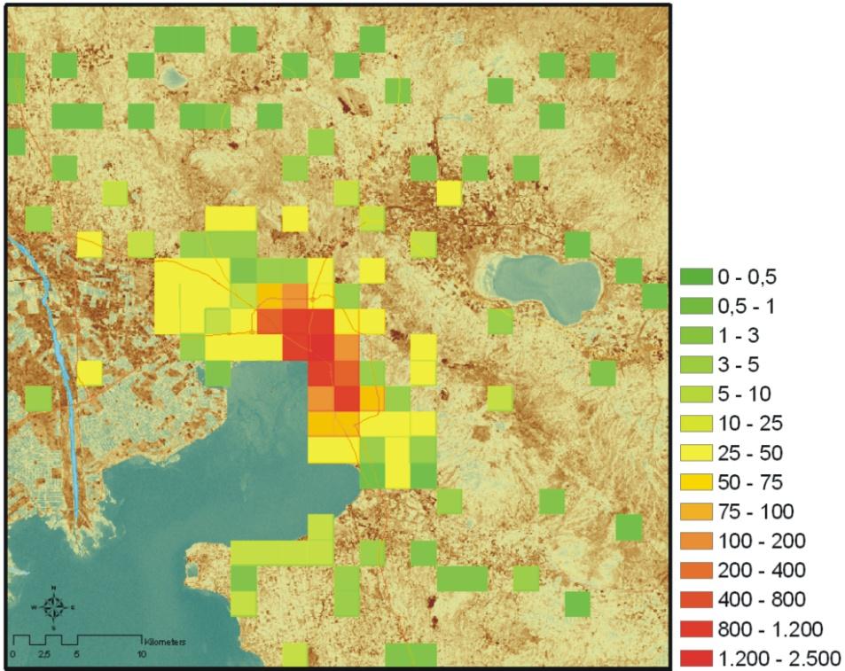 Αϋρια ρύπανςη και υγεύα Για το 2002 εκτιμόςαμε ότι περύπου 10.200 Χαμϋνα Έτη Ζωόσ μπορούν να αποδοθούν ςτη μακροχρόνια ϋκθεςη ςτα PM 10.