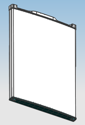 4 Disassemble the screws fixed the bottom-hinge with cross-slot screwdriver and replace the