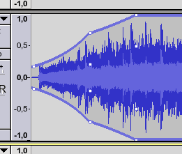 Άσκηση 2 Χρησιμοποιώντας τα τρία αρχεία τραγουδιών mp3 προσπαθήστε να παράγετε ένα τελικό τραγούδι (mix) που θα χρησιμοποιεί την τεχνική fade in, fade out.