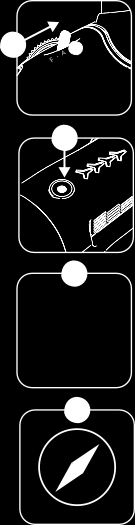 7. Τοποθέτηση του Gimbal και της Κάμερας Αφαιρέστε το κάλυμμα του Gimbal. Περιστρέψτε την ασφάλεια του Gimbal σε θέση ξεκλειδώματος (προς τα δεξιά όπως κοιτάζετε τη μύτη του αεροσκάφους).