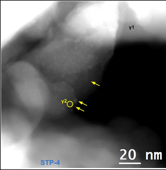 Σ Ε Λ Ι Δ Α 20 Στην περίπτωση του STP-4, το οποίο περιέχει και τη μεγαλύτερη ποσότητα Ox, σχηματίζονται νανοσωματίδια TiO 2 πολύ μικρού μεγέθους, εύρους από 2 έως 5 nm.