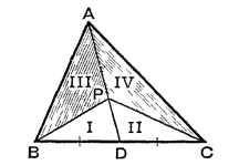 Ιςτορύα τησ Γεωμετρύασ Κ1(P,R) και Κ2(O,R). Ν τομό του Κ2 με ΑΒ.Καταςκευό κύκλου Κ3(Ρ,ΟΝ).Q τομό Κ2 και Κ3. H OQ // AB. Καταςκευό 2η Σοποθϋτηςε την μια κϊθετη πλευρϊ του γνώμονα Ι ςτην ευθεύα ΑΒ.