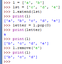 Κεφ.8 Δομές Δεδομένων Μέθοδοι για λίστες Η Python διαθέτει έτοιμες μεθόδους και για τις λίστες.