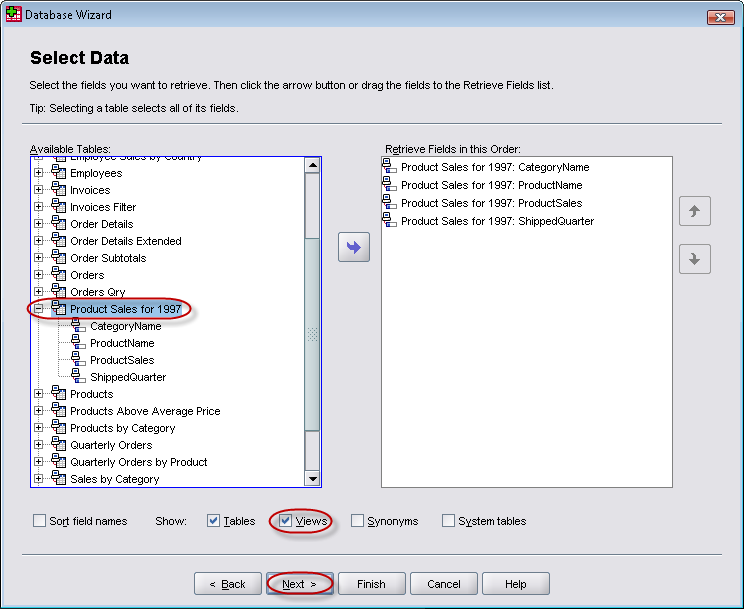 3.3 Άνοιγμα αρχείου από Βάση Δεδομένων Τέτοιου είδους αρχεία είναι συνήθως βάσεις δεδομένων της Mcrosoft Access, χωρίς να αποκλείεται και το Mcrosoft Excel το οποίο μπορεί να ανοιχτεί απευθείας από