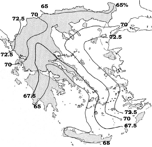 2. Παρακάτω σας δίνεται ο πίνακας των ειδών της ερπετοπανίδας της Ελλάδας (πίνακας 2).