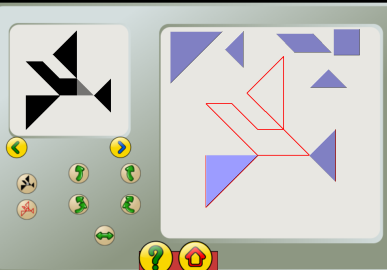 Α Κύκλος Χώρος και Γεωμετρία 70 Σχήμα 1 Στην ενότητα αυτή μπορούν να προταθούν δράσεις του τύπου «πόσους συνδυασμούς μπορούμε να κάνουμε με 3 τετράγωνα ή με 4 τρίγωνα» όπου οι μαθητές επεξεργάζονται