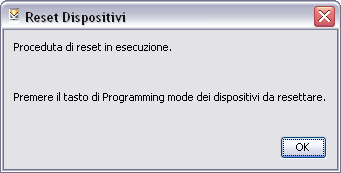 Reset ενός Μηχανισμού - Διαχείριση 13. Reset ενός Μηχανισμού Η διαδικασία αυτή επιτρέπει να κάνετε το reset ενός μηχανισμού της μονάδας. Ενεργοποιήστε Reset Μηχανισμού από το μενού Προγραμματισμός.