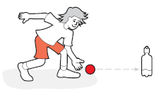 Ας Ρολάρουμε αυτή τη Μπάλα! Δεξιότητες / Έννοιες Ρολάρισμα μιας μπάλας κατά μήκος του εδάφους, σε ένα στόχο, σε διαφορετικές διαδρομές και κατευθύνσεις και σχέσεις (με άλλους).