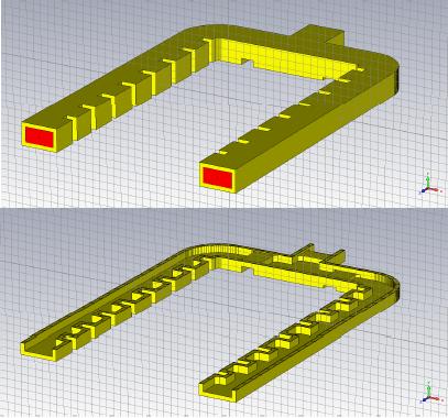 Εικόνα 8.4: Διπλζκτησ Chebyshev 7ησ τάξησ 3D Οι διπλζκτεσ ςχεδιάςτθκαν για να ικανοποιοφν τισ εξισ προδιαγραφζσ: 8.