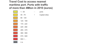 Η διασυνδεσιμότητα των περιφερειακών αυτών κέντρων είναι ένας σημαντικός παράγοντας για την οικονομική τους απόδοση και την αυξημένη αλληλεπίδραση μεταξύ ξηράς και θάλασσας.